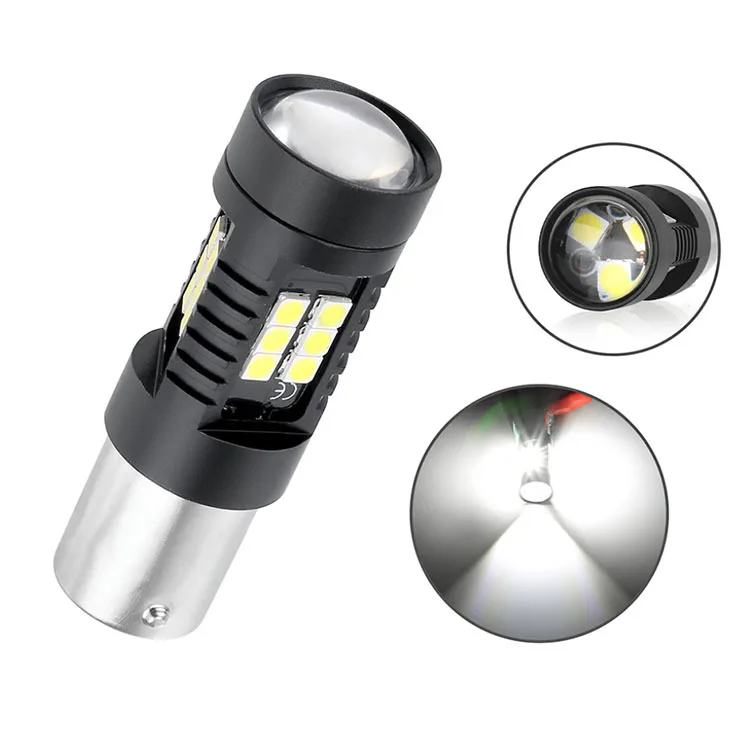 Dacia Lodgy Dokker 2012-2pcs BA15S CANBus ȭƮ LED  DRL ְ  
