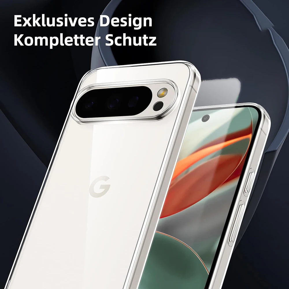 Transparent Shockproof Soft Silicone Cover - Clear Protective Phone Case