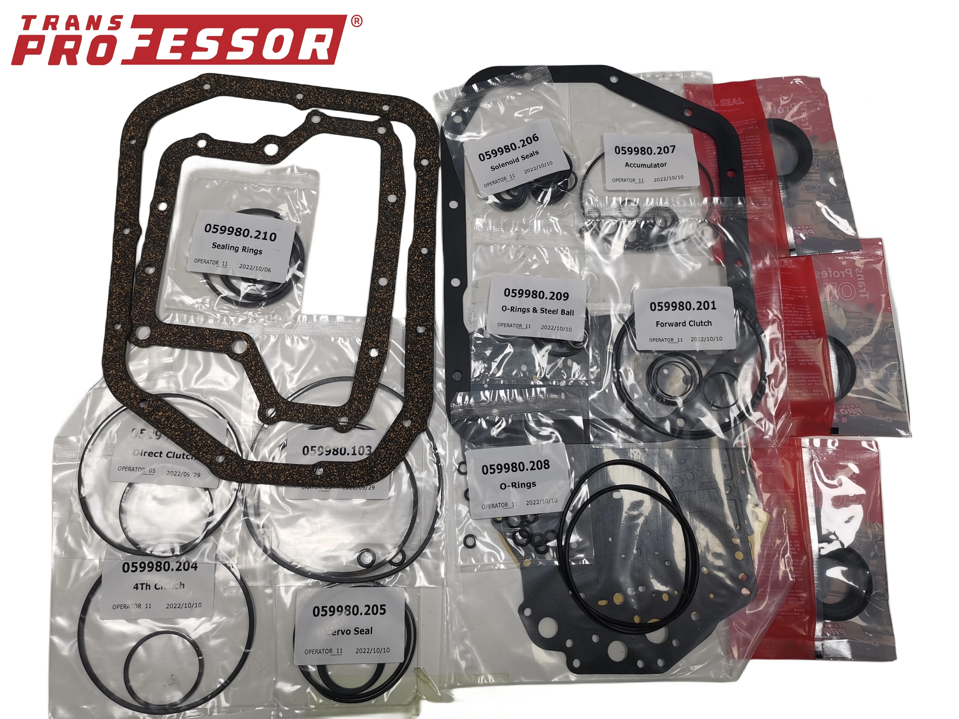 A6MF1 A6MF2 Automatic Transmission Master Overhaul Rebuild Kit | Fits Hyundai 4WD | Includes Seals, Gaskets, B260820A B260880A