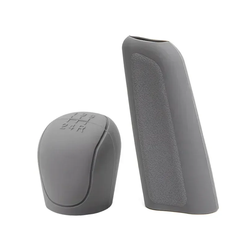 Silicone Anti-Slip Gear Shift Knob Cover for Car Interior Protection