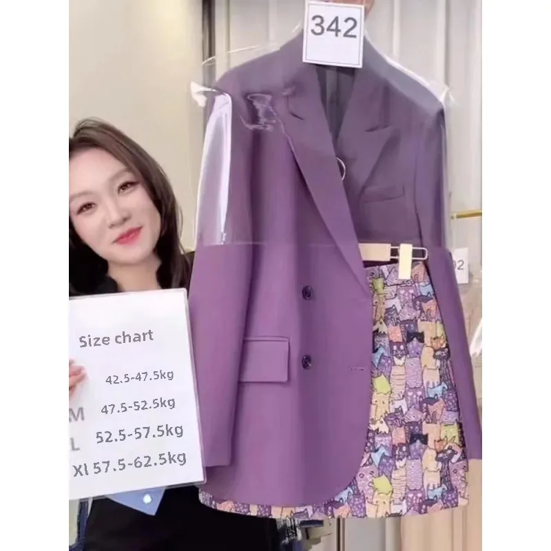A set of printed skirts and jackets for women, women's suit, modern and elegant, recently arrived, spring and summer collection