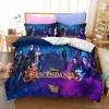 3D Print  Descendants 3 Duvet Cover Set HD Comforter Cover Bedclothes for Kids Bedding Sets Bedroom Decor 1