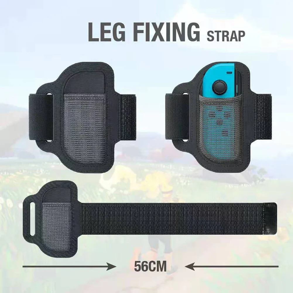 Switch Leg Straps For Switch Leg Straps Ring Fit Adventure Leg Adjustable Elastic Sports Straps Ring Adventure for Nintendo Switch