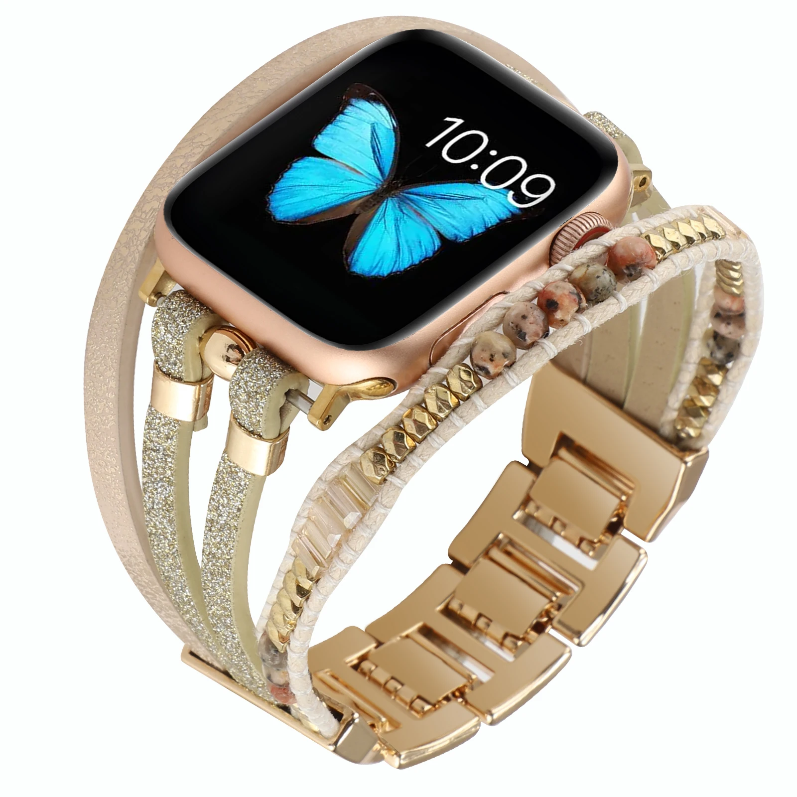    Ʈ 8 7 45mm 41mm Ʈ 49mm ݼ ü  iwatch6 5 4 3 SE 44mm 42mm 40mm