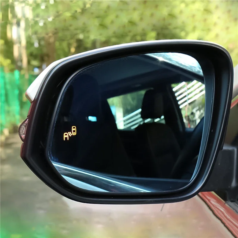 하이랜더 알파드 RAV4용 차량 경보 시스템 사각지대 감지 센서 LED 사이드 미러