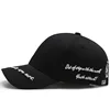 Brand Mens Cotton Baseball Cap Hip Hop Letter Embroidery Snapback Caps for Women Street Casual Hard Top Trucker Dad Hats 4