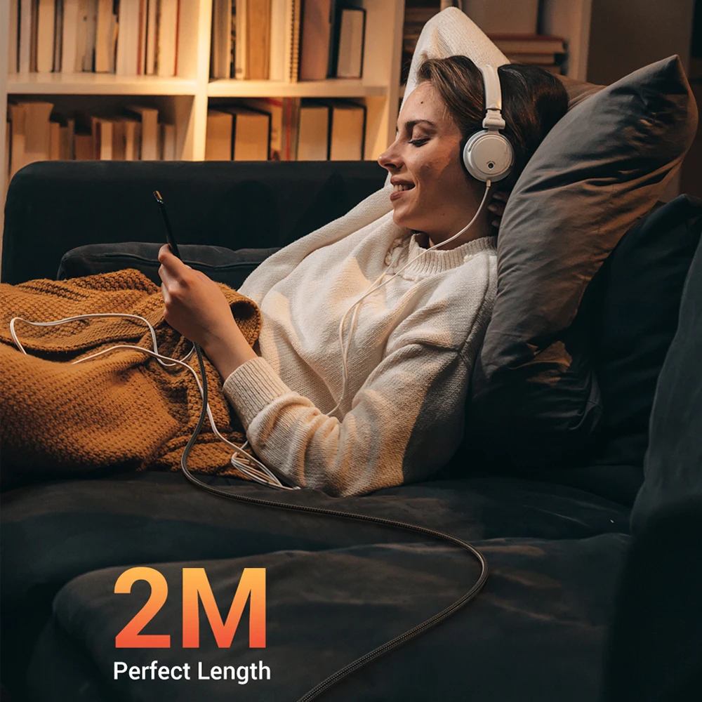 Magnetic USB-C Fast Charging Cable, 60W PD, 2M Length