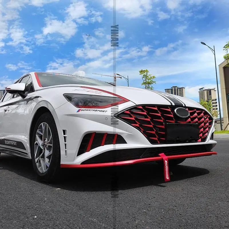 

Наклейка на передний и задний бампер для Hyundai Sonata DN8 2020