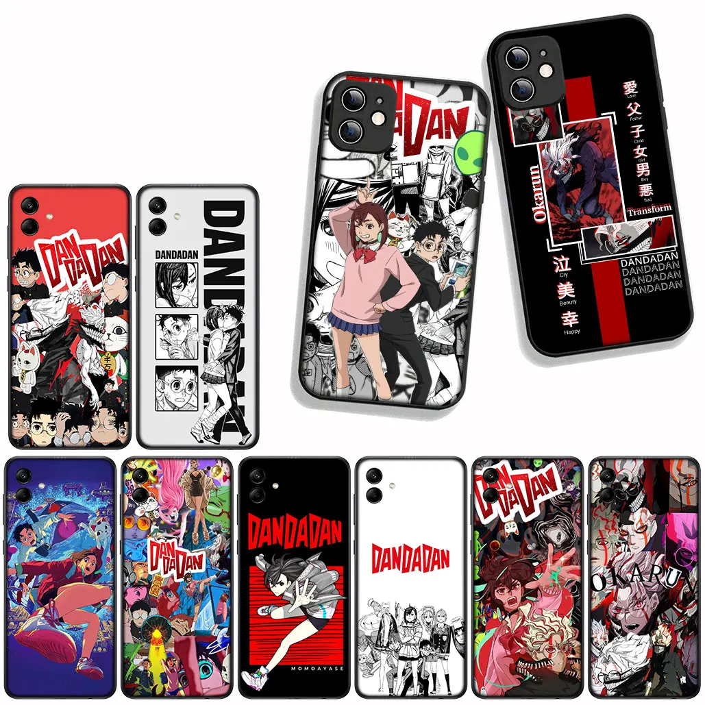 Stylish Protective Coque Cover with Dandadan Momo Okarun Design