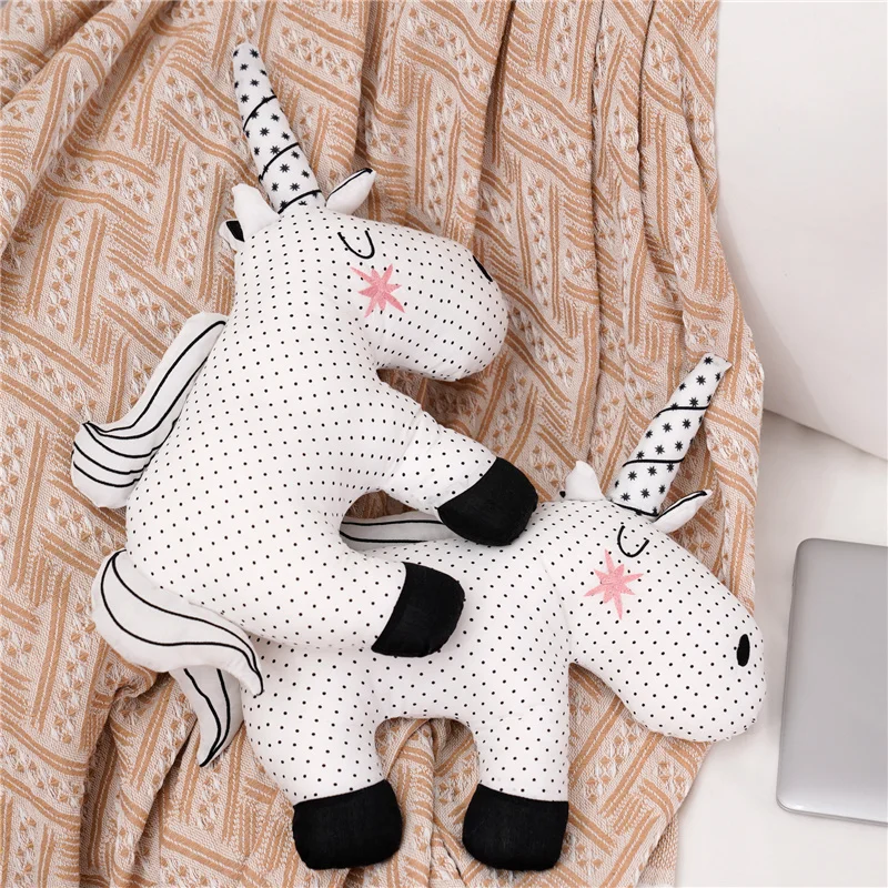 Black stuffed sale unicorn