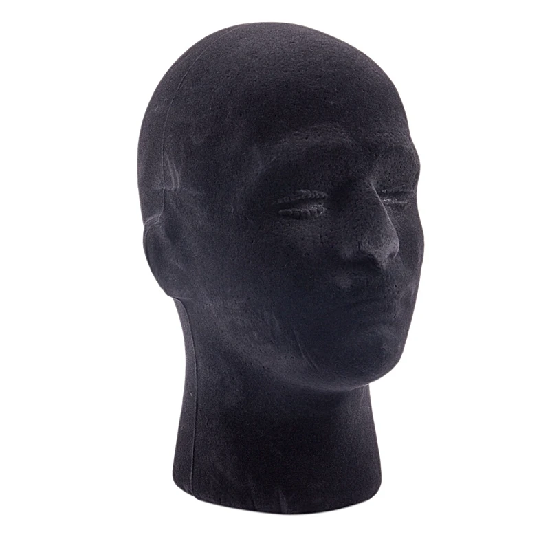 6x-male-styrofoam-foam-mannequin-manikin-head-model-wigs-glasses-cap-display-stand-black