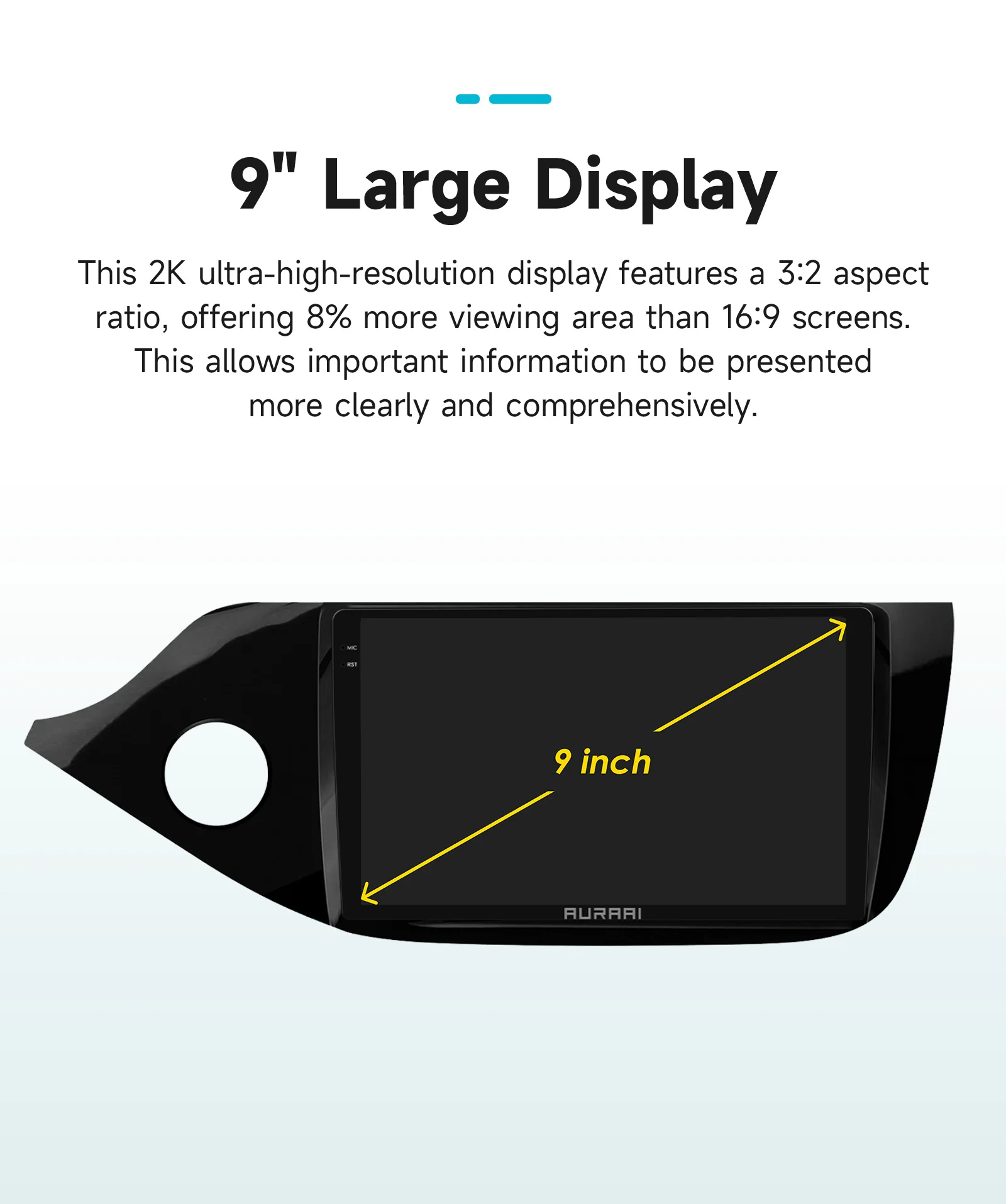 AURAAI X100 Carplay Android Autoradio für KIA CEED JD Cee'd 2012-2016 2K Multimedia-Player 7870 8Core ADAS 360 Kamera GPS Bildschirm – Detail 34