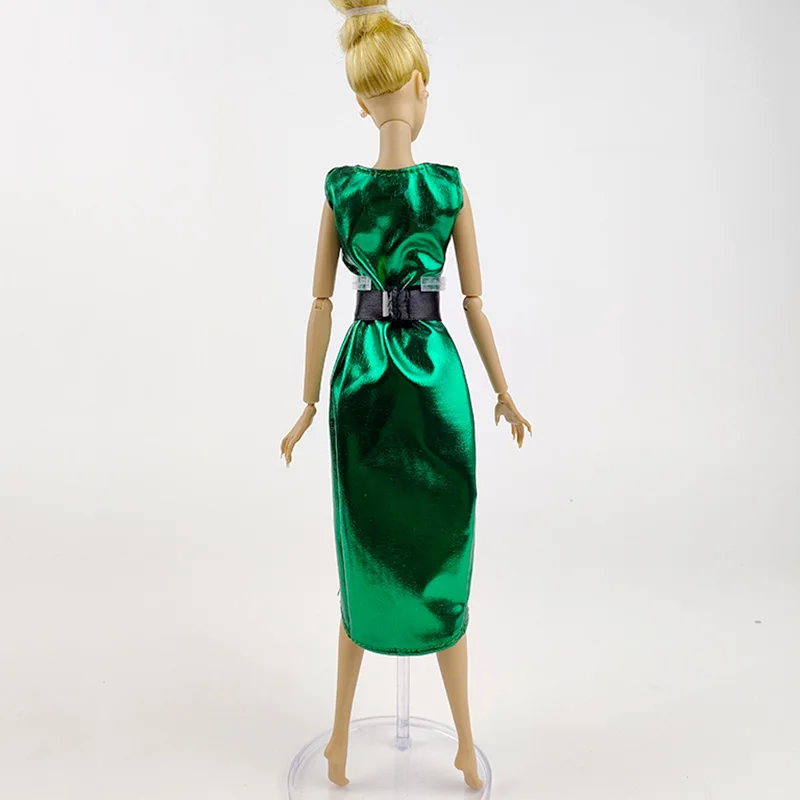 Handmade Green Evening Gown Outfit For 11.5" Fashion Dolls Like Barbie (New) Barbie Clothes Handmade Green Evening Gown Outfit For 11.5" Fashion Dolls Like Barbie (New) Barbie Clothes