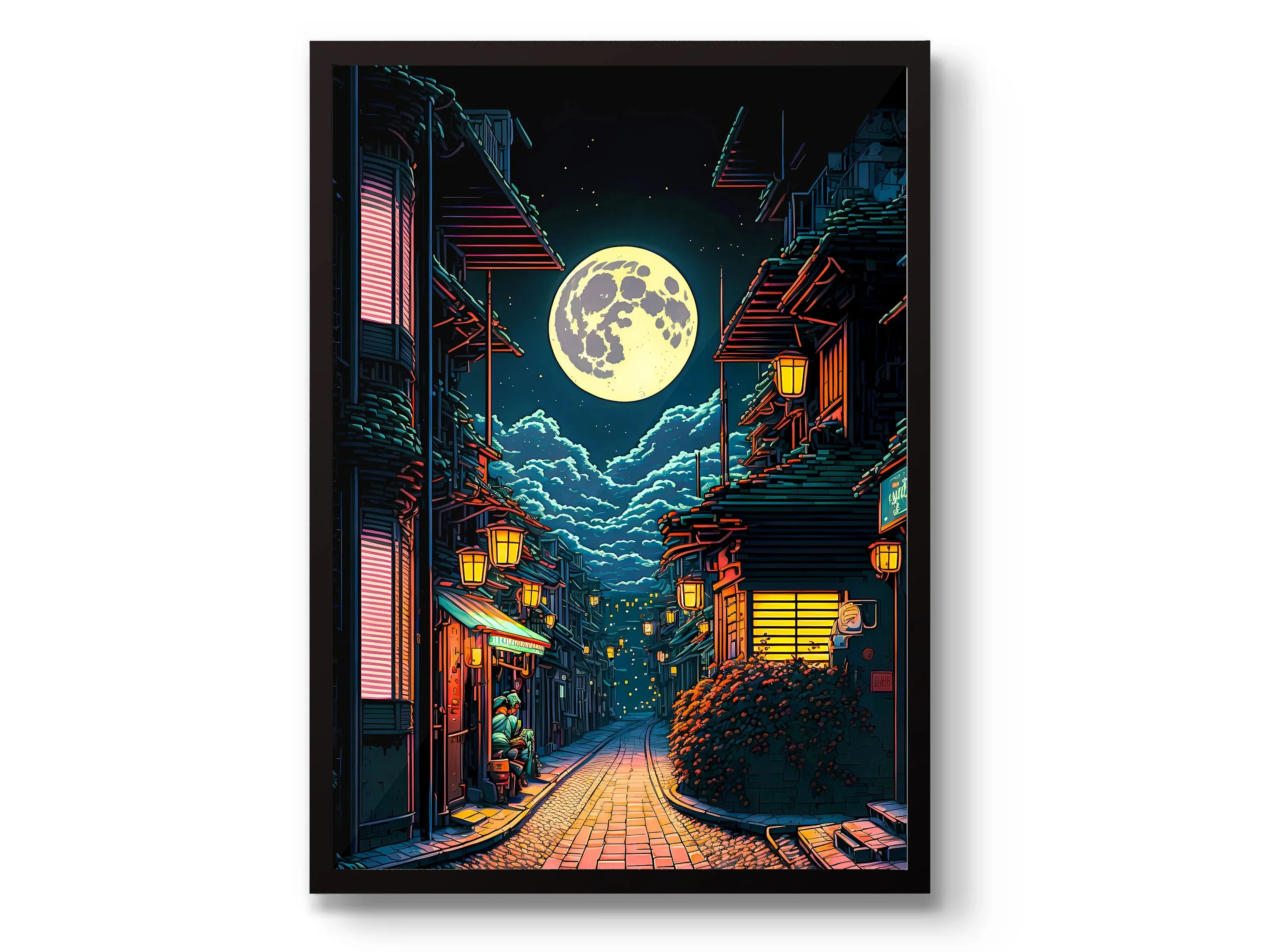 Tokyo Teahouse Anime Canvas Print 4
