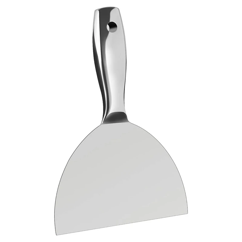 6 Inch Putty-Knife Stainless Steel Scraper Tool for Drywall Finishing Putty Knife Scraper