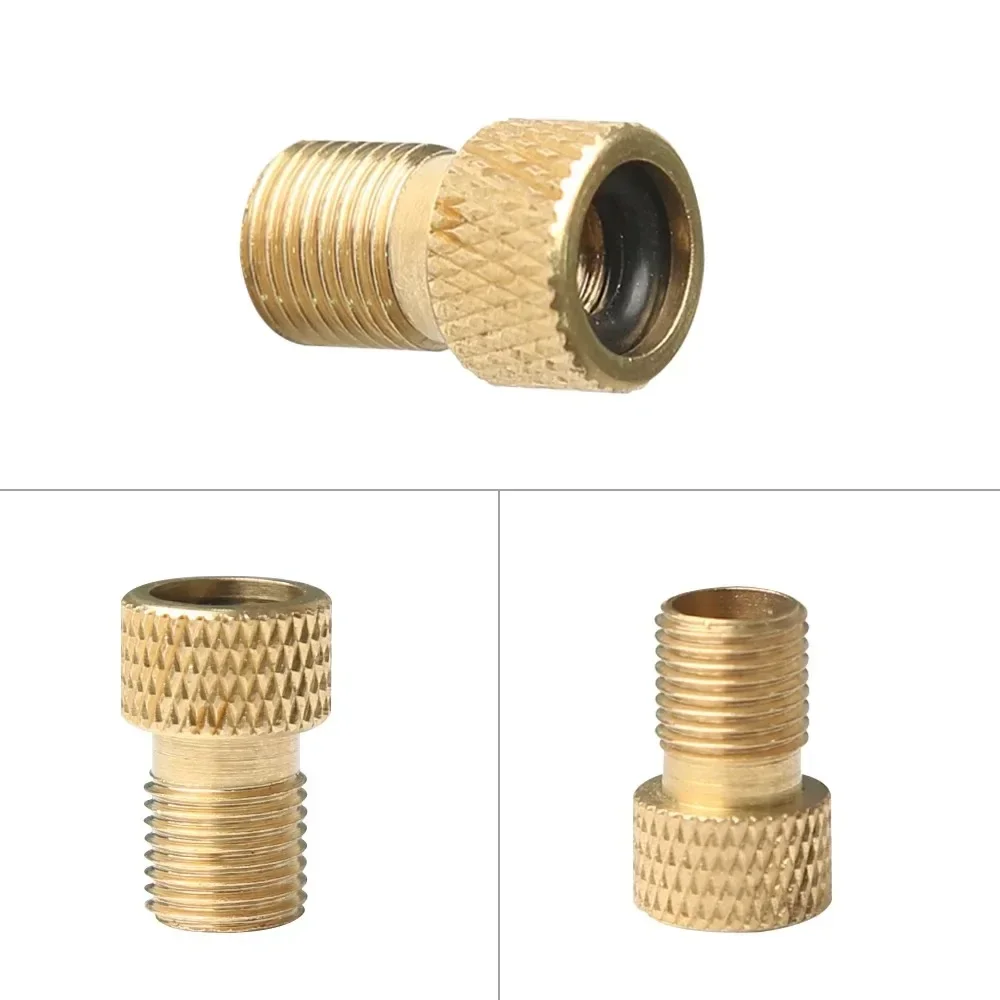 2/8/16 Stück Fahrradventiladapter-Kappe Presta zu Schrader Adapter Französisches Ventil Fahrrad-Düsenadapter MTB Fahrradzubehör – Detail 6