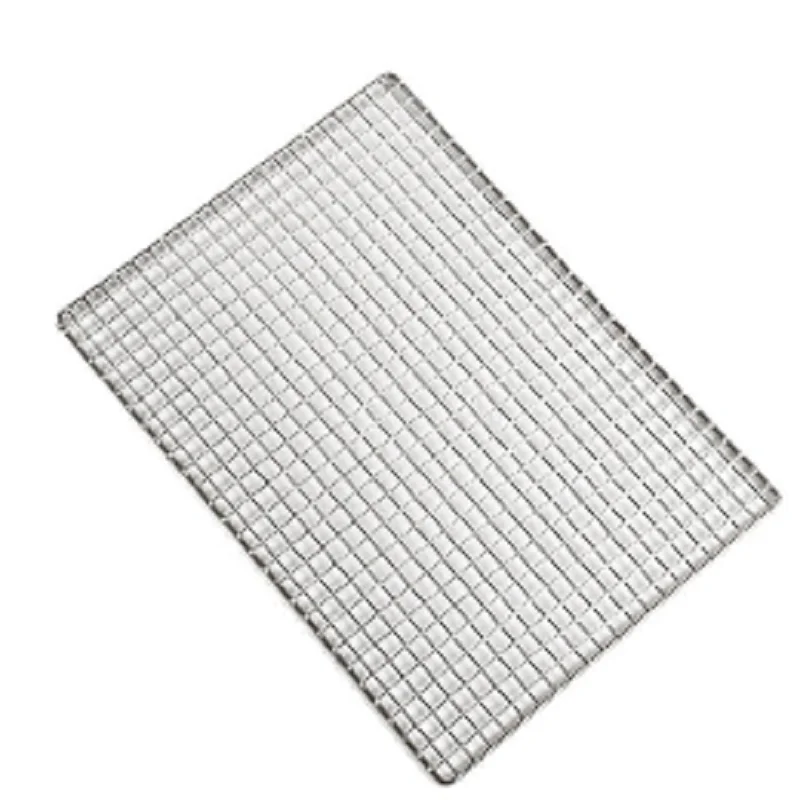 

Camping Stainless Steel Barbecue Meshes Large Grill Accessories Tools Corrugated Grid Rack Weber Bbq Factory Kitchen Utensils