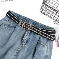 LUDIVIS Canvas Belt Outdoor Tactical Belt Unisex High Quality Canvas Belts for Jeans Male Luxury Casual Straps Ceintures 5