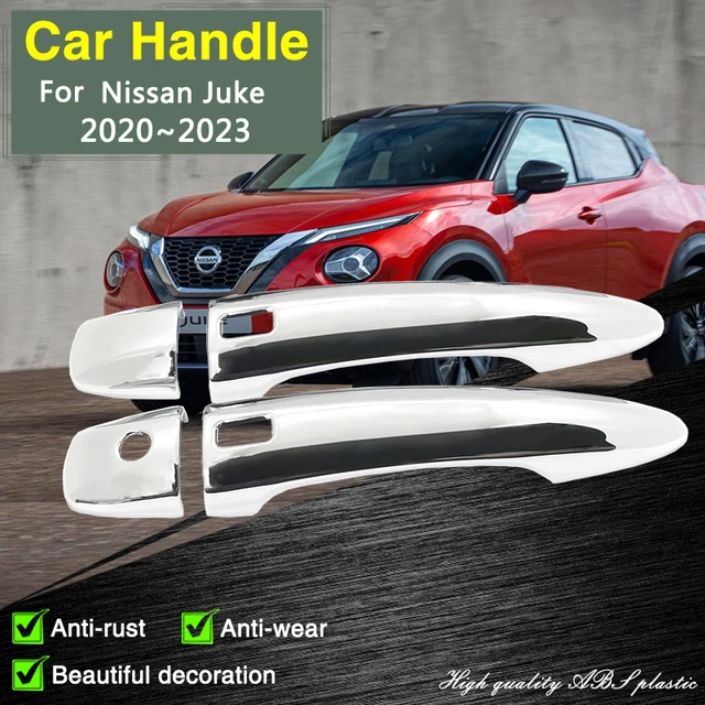 Fit für Nissan Juke 2 F16 2020 2021 2022 2023 Luxuriöse Chrome Smart Tür  Griff Abdeckung Auto Zubehör Schutz Aufkleber trim - AliExpress