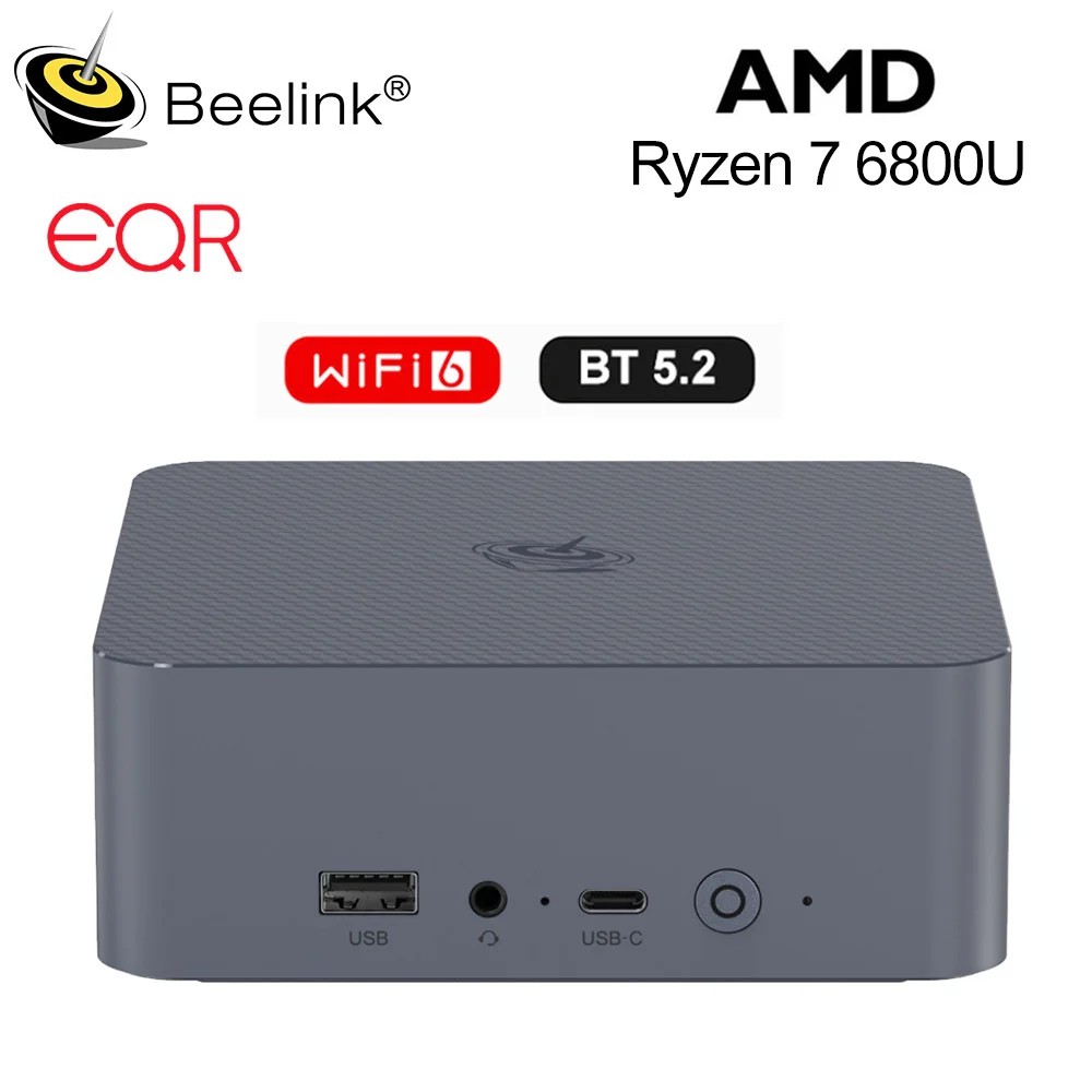 Beelink EQR6 ミニPC Ryzen7 7735HS 1TB Amazon.com: Beelink Mini PC, AMD Ryzen 7 5825U(6nm, 8C/16T