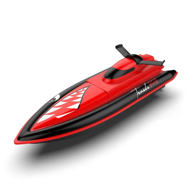2.4G RC Boat High-speed  Remote Control Boat speedboat Model Dual Motor Rechargeable Batteries Children Toys for Boys 1