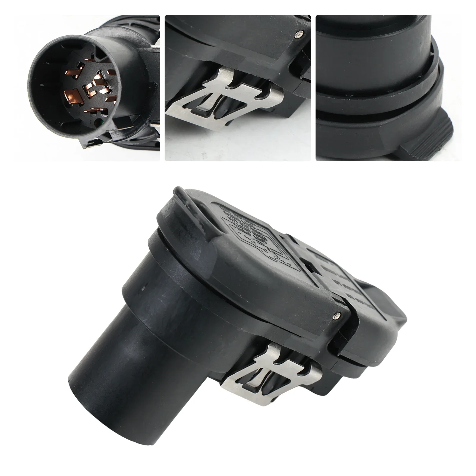 4/7-Pin Trailer Tow Harness Connector For Ford F-150 Lightning Ranger F-250 F-350 Super Duty 2015-FU5Z-14489-A