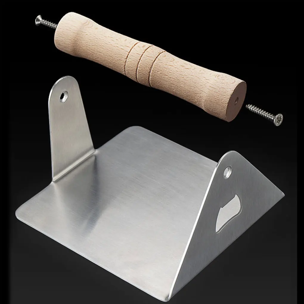 Stainless Steel Hamburger Meat Press Maker Burgers Press Stainless