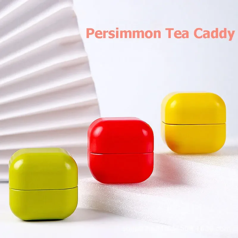 1pcs Mini Tin Storage Box Airtight Container For Cookie Candy Snacks