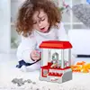 Mini Claw Machine Arcade Mini Toy Grabber Machine For Kids Candy Machine And 24 Game Coins Birthday Gift Game Candy Toys 5