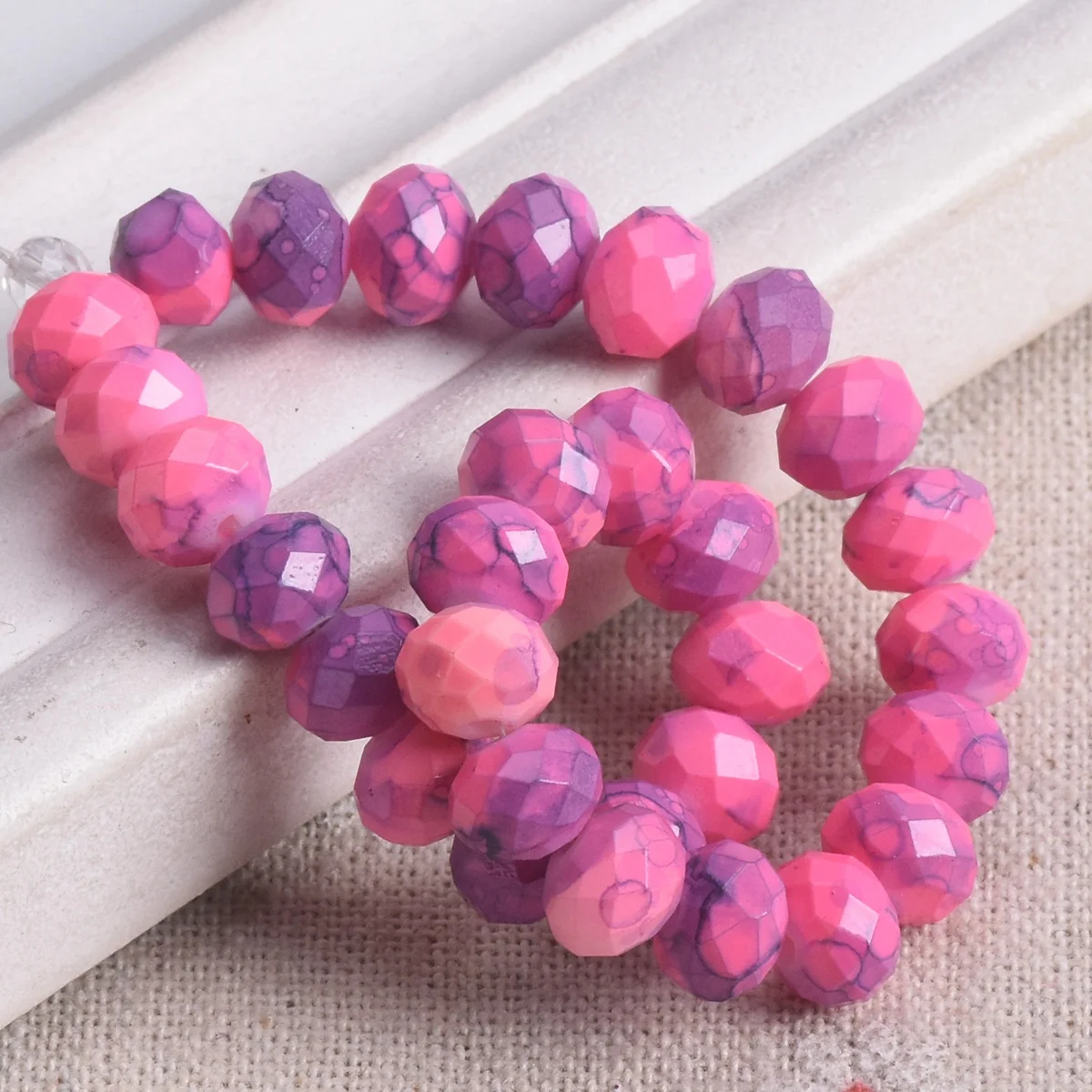 30pcs 8x6mm Rose Blue Coated Rondelle Faceted Opaque Glass Loose Spacer Beads Lot For Jewelry Making DIY Crafts Findings 4pcs e27 5w 7w 9w 220v 110v rgb color 7 led color plastic coated aluminum colorful red yellow green blue decorative lantern bulb