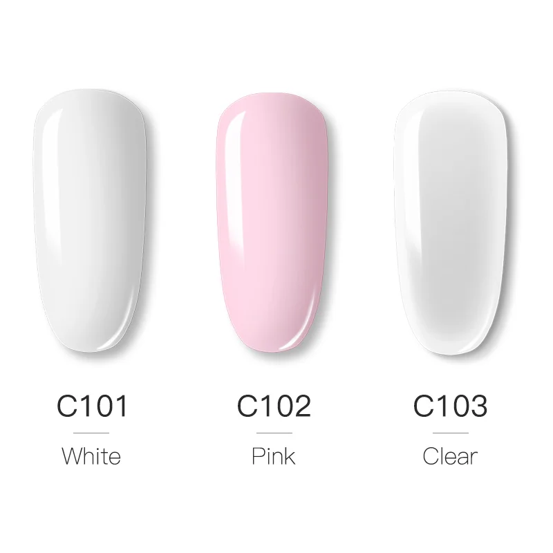 Rosalind Acrylic Powder Set Nail Kit Clear White Pink Carving Nail Art Gel For Extension Manicure Tools Set Acrylic Powder 5
