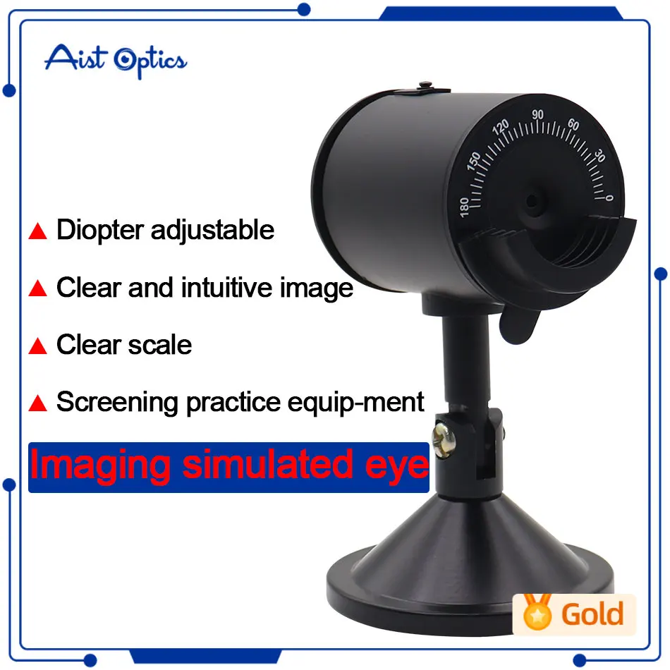 Optical Retinoscope Training Eye Schematic Model Eye Practice Use
