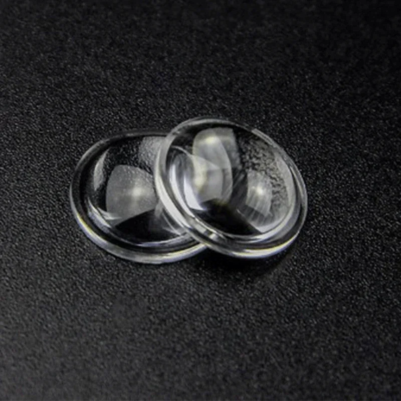Enhanced Acrylic Plano-Convex Lens for LED Flashlights - Focusing Torch Accessory and Magnifying Glass Lens