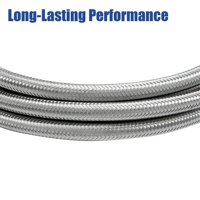 6 METERS AN8 8AN PTFE E85 20 Feet Oil Gas Line Fuel Hose + End Fittings Kit  EUR 78,22 - PicClick FR