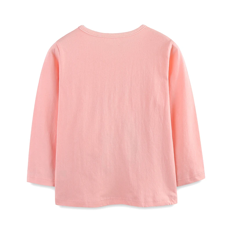 Baby Girls Children's Clothing 2025 Autumn Cartoon Mouse Balloon Long Sleeves T-shirt Cotton Tops Kids Clothes