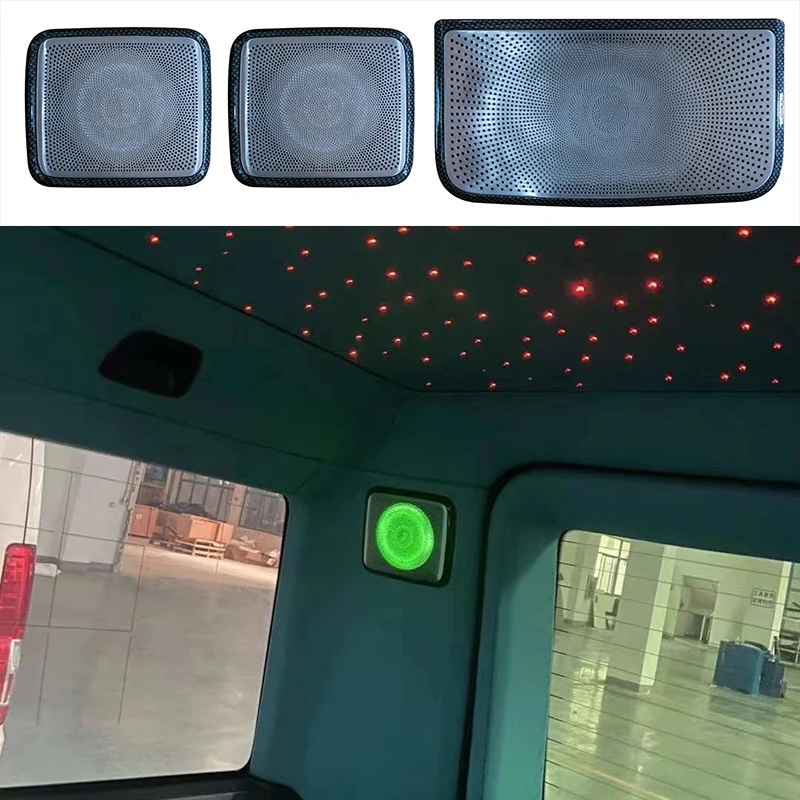 Per Benz Classe G W464 2018-2023 Sound Of Berlino Copertura Altoparlante Tronco Illuminato Copertura Inter Car C-Pillar Con Led