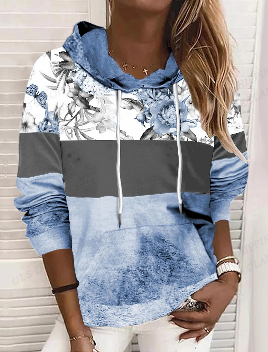 

Flower Print Hoodies Men Women Fashion Hoodie Floral Sweats Girl Coats Women Sweatshirt Peacock Feathers Clothing Elegant 2024