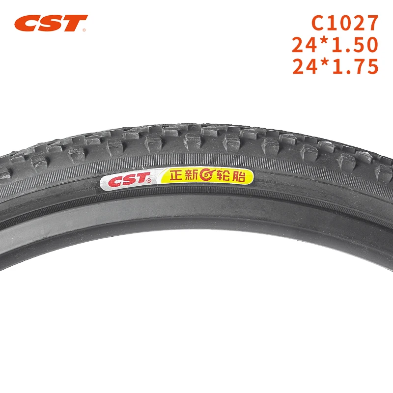 CST 24 inches mountain bike tires C1027 24*1.5 Bicycle accessories Steel wire tire Antiskid and wear resistant MTB bicycle tire
