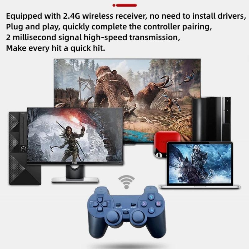 PS3 PC TV ڽ  е, ȵ̵   Ʈѷ ̽ƽ,  ܼ X ο, 2.4Ghz