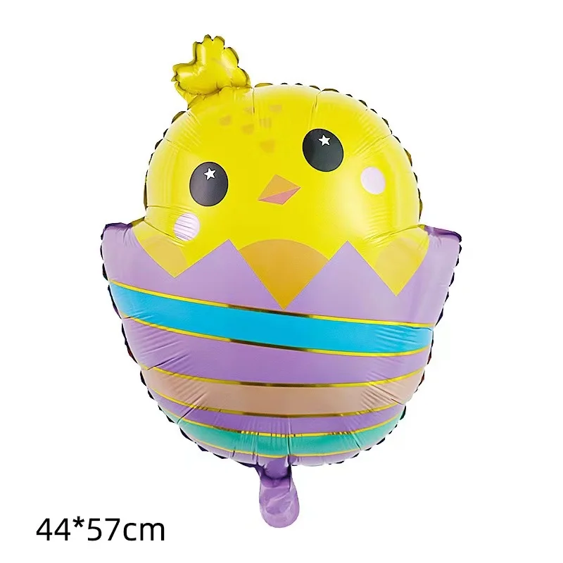 Neue Ostern Ei Aluminium Film Ballon Dschungel Ostern Kaninchen Ei Kinder Spielzeug Partei Dekorative Ballon – Detail 7
