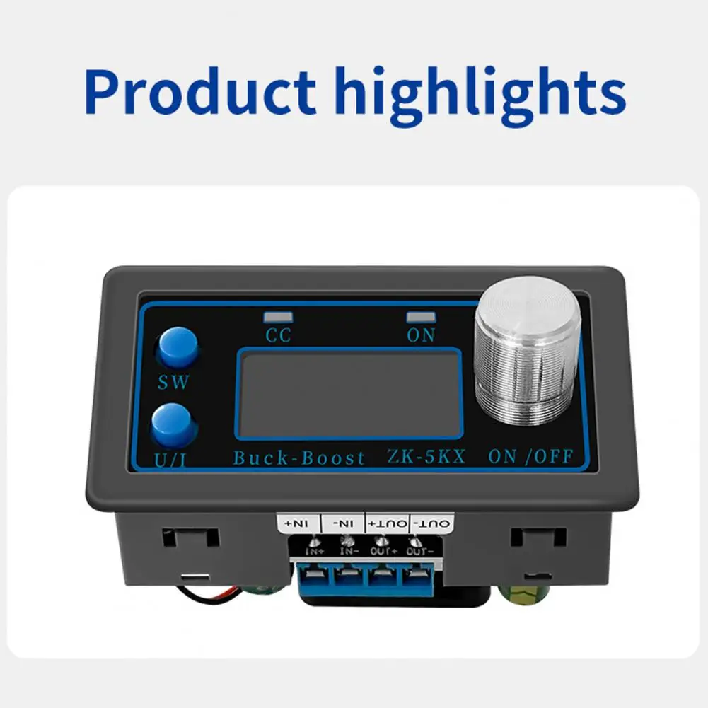

Adjustable Voltage Regulator Versatile Boost Converter Screen Short-circuit Reverse Protection Adjustable Step Up/down Power