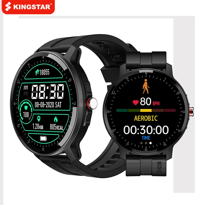 

Смарт-часы KINGSTAR S03H с поддержкой Bluetooth, пульсометром и Пульсометром