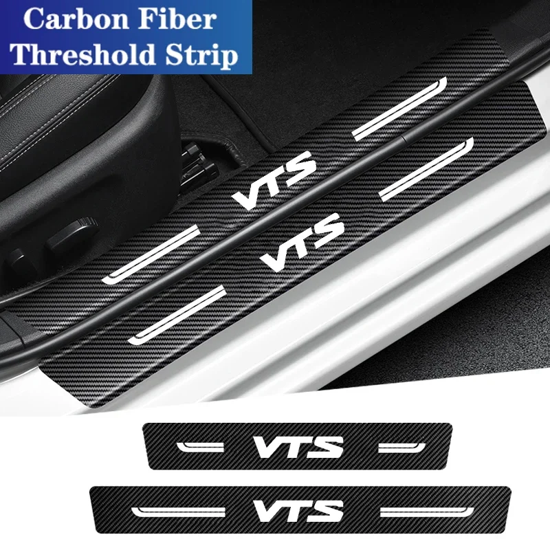 

Car Door Sill Protector Threshold Sticker Rear Trunk Bumper Guard Decals for Citroen VTS 2021 2020 2019 2018 2017 2016 2015