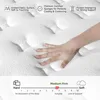 Mattress, Gel Memory Foam Hybrid Mattress in a Box, Individual Pocket Springs, Supportive & Pressure Relief, Good Sprigback 5