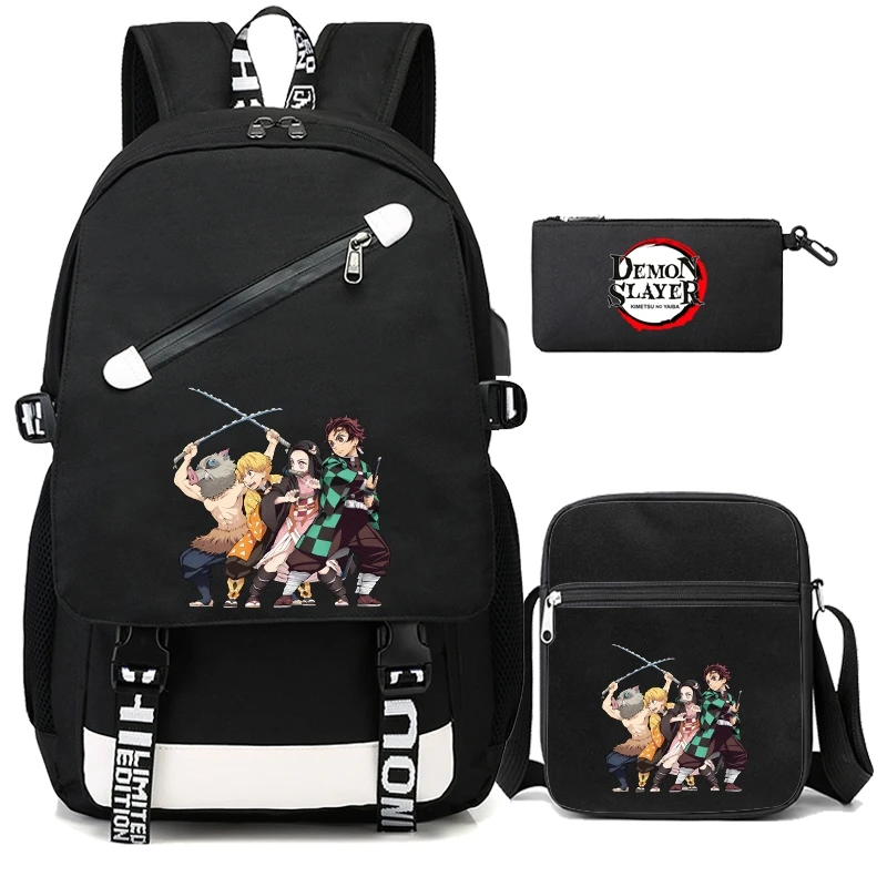 

3 шт./комплект, мужские рюкзаки для девочек-подростков