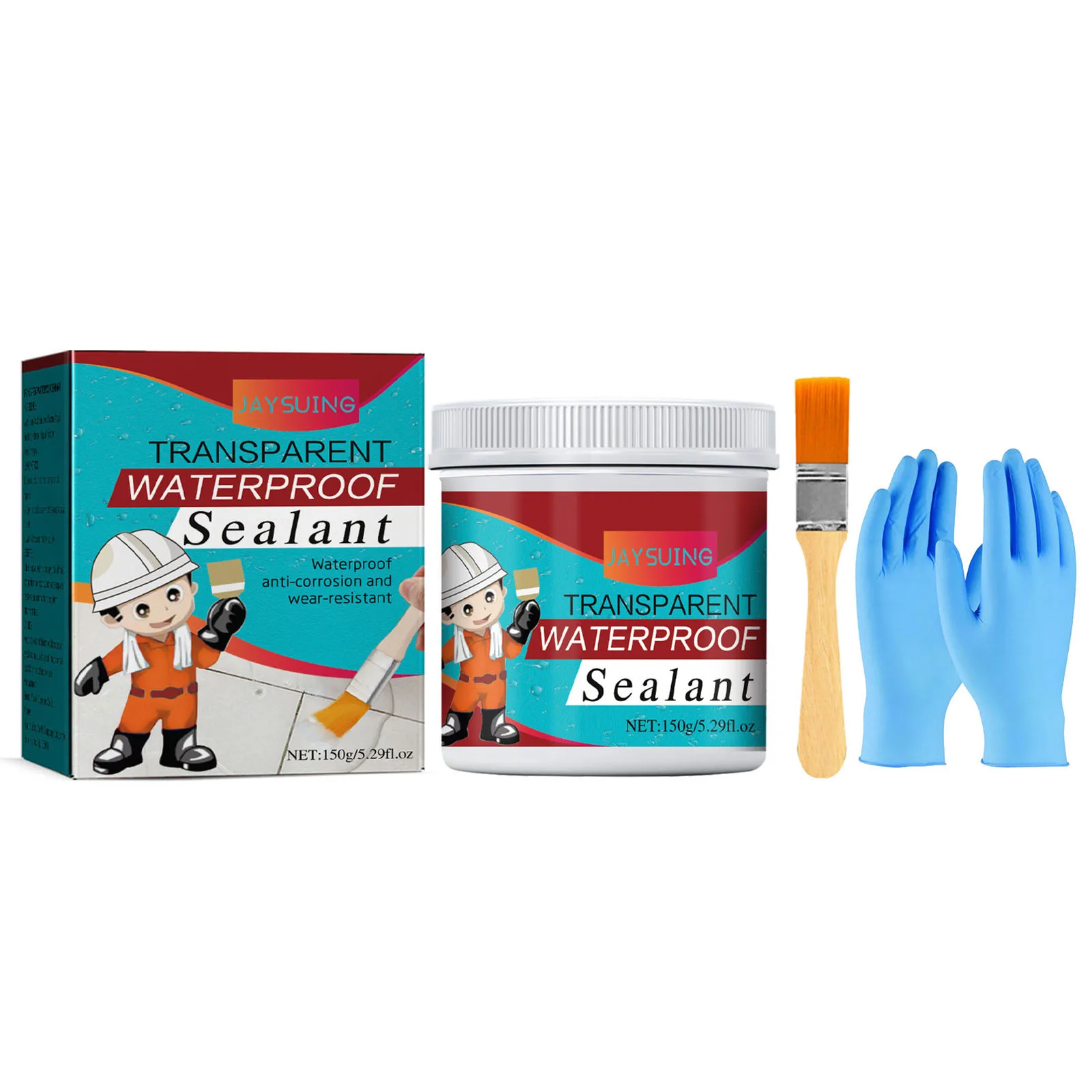 

Transparent Waterproof Glue Bathroom Roof Leak Stop Repair Glue for Bathroom Balcony Bedroom