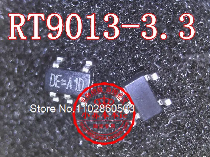 

10PCS/LOT RT9013-3.3 RT9013-3.3V DE=A10