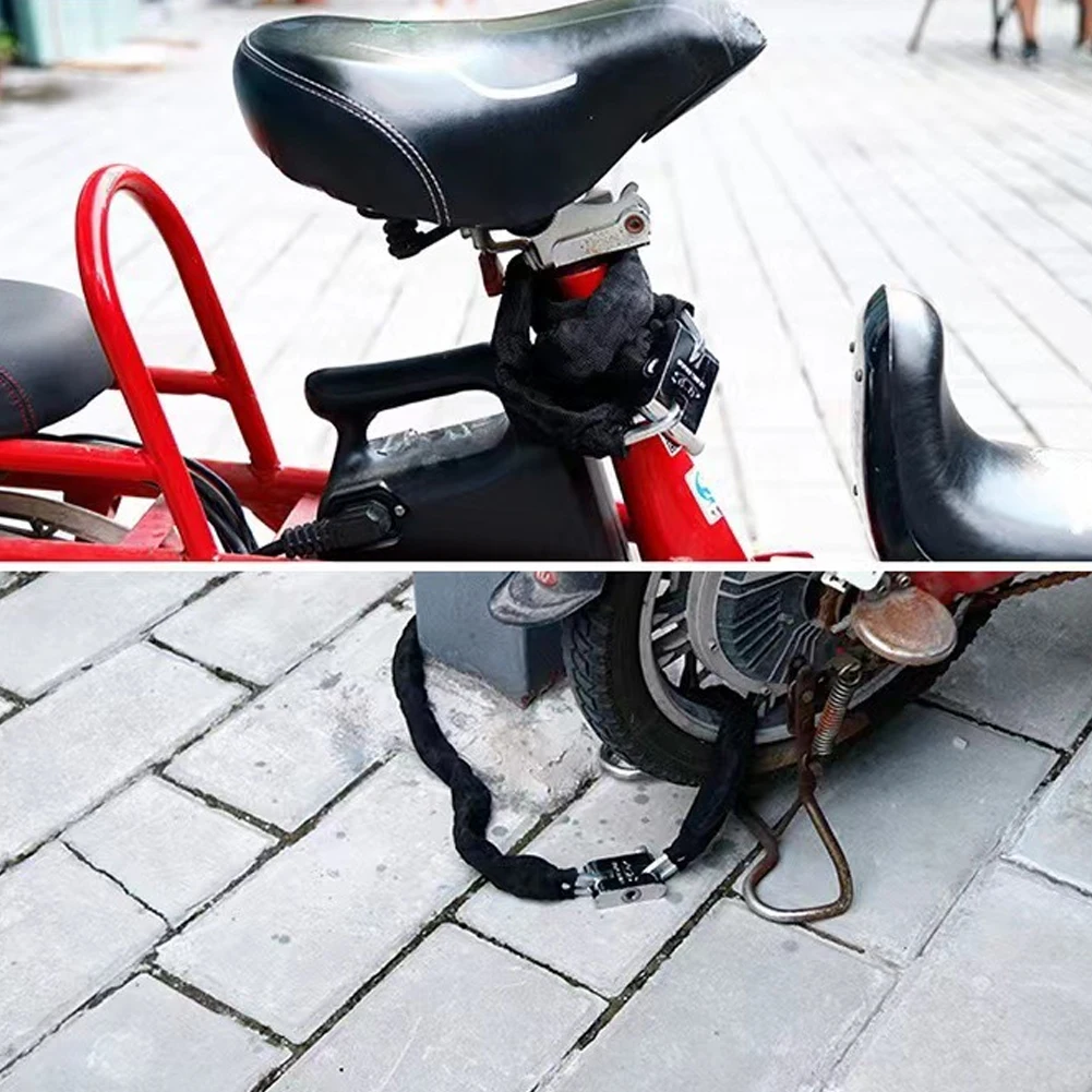 Heavy-Duty Motorcycle & Bike Chain Loc 5