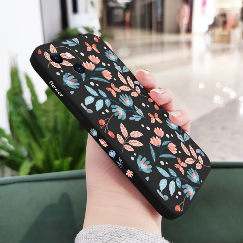 thumbnail image 1 of Funda de teléfono con diseño de jardín romántico para iPhone 16, 15, 14, 13, 12, 11 Pro Max, Mini X, XR, XS MAX, 1 of 5