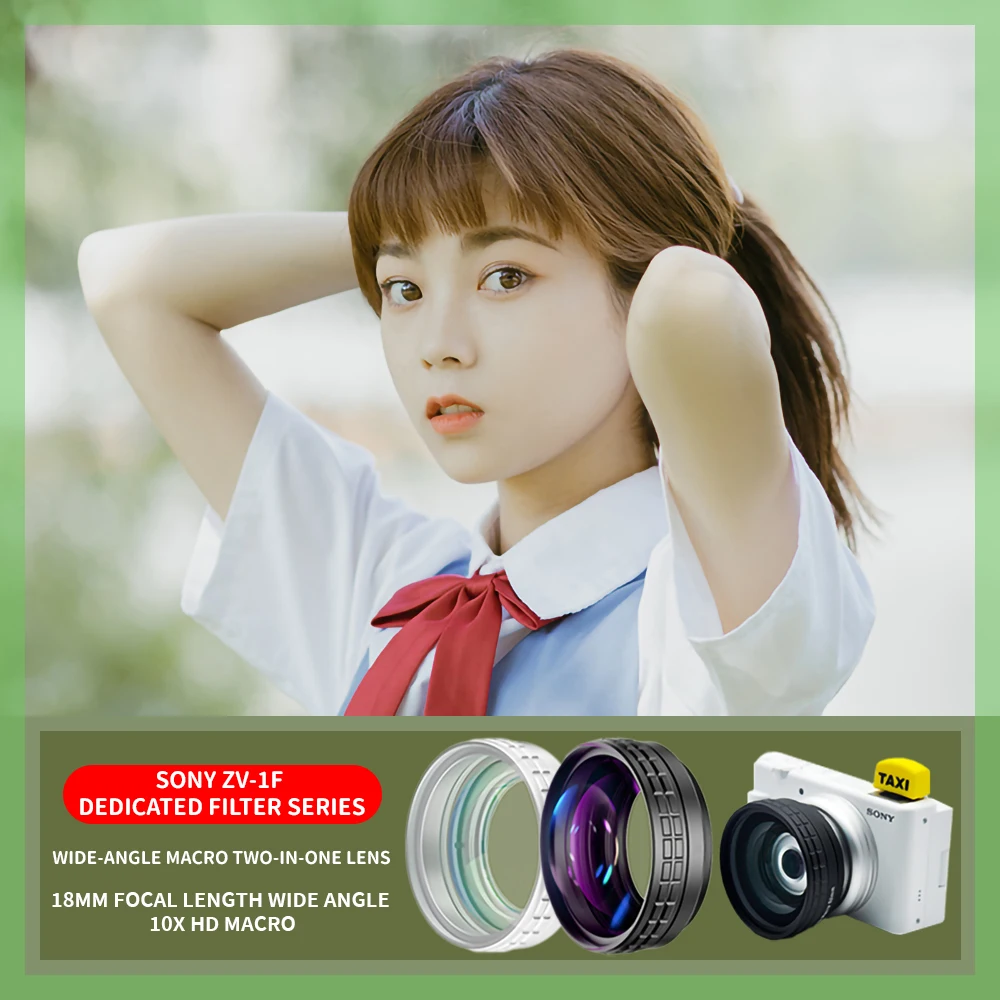 It is suitable for Sony ZV1F micro single ZV1F soft light resist